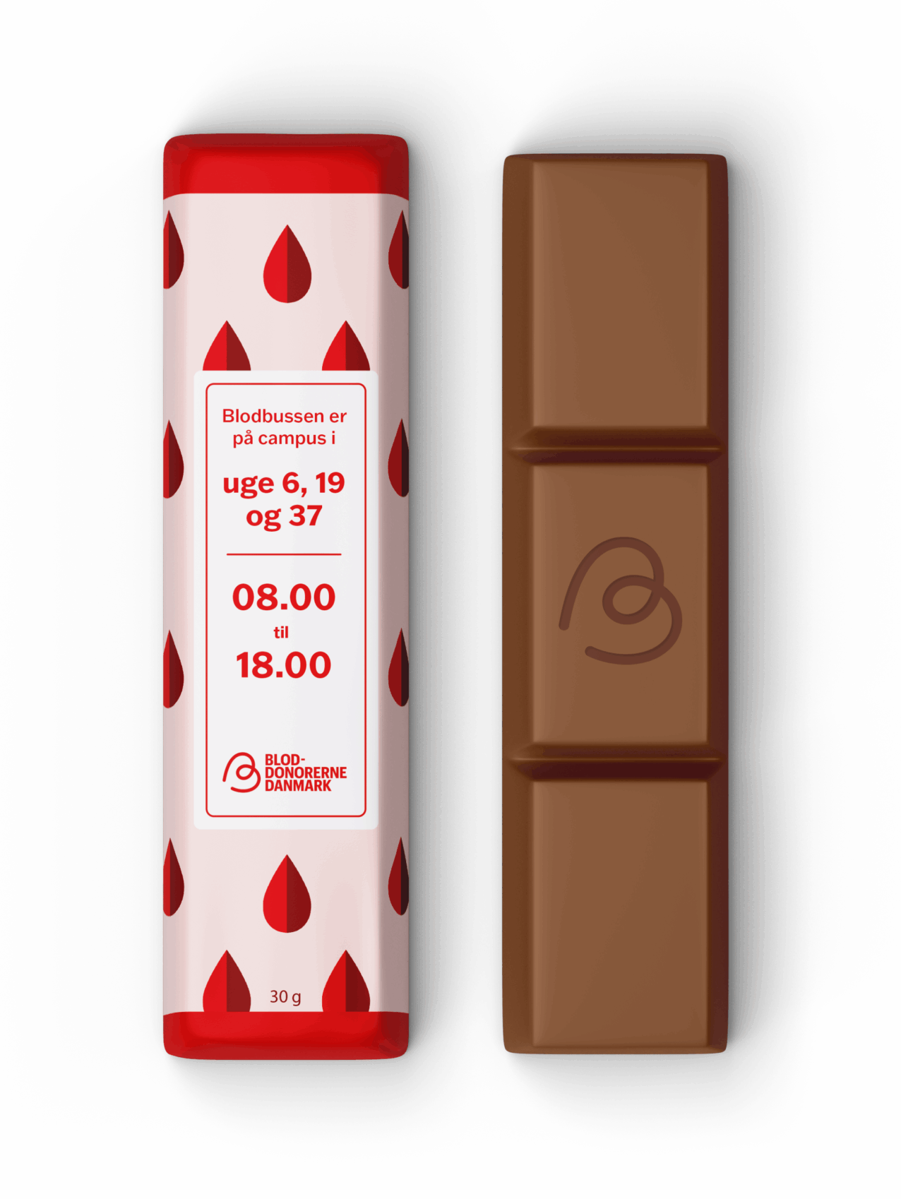 Billedet viser en chokoladebar