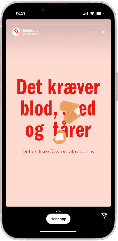 Story for Bloddonorerne Danmark